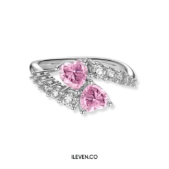 ROMANCE DOU RING ZCR-0002 – CRAFTED IN STERLING SILVER WITH TRIPLESHIELD™