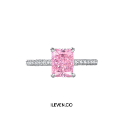 BLUSH RING V – CRAFTED IN STERLING SILVER WITH TRIPLESHIELD™