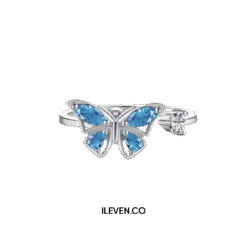 BUTTERFLY BLE RING ZCR-0012 – CRAFTED IN STERLING SILVER WITH TRIPLESHIELD™