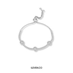 CLOVER BRACELET ZCB-0002 - CRAFTED IN STERLING SILVER WITH TRIPLESHIELD™