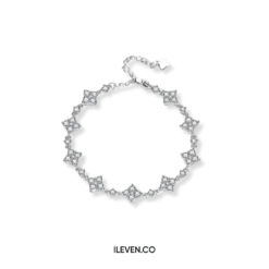 ETERNAL CLOVER CLASS BRACELET MSB-0003 – CRAFTED IN STERLING SILVER WITH TRIPLESHIELD™