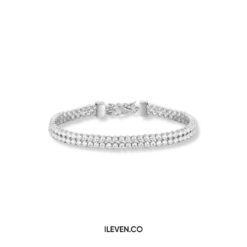 RADIANT DUO BRACELET ZCB-0006 - CRAFTED IN STERLING SILVER WITH TRIPLESHIELD™