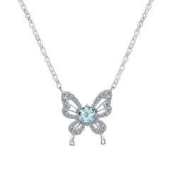 BUTTERFLY GLOW NECKLACE – ĐƯỢC CHẾ TẠO BẠC STERLING VỚI TRIPLESHIELD™