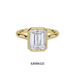 EMERALD CALM RING ETG-G0011 – CRAFTED IN STERLING SILVER WITH ETERNAGOLD™