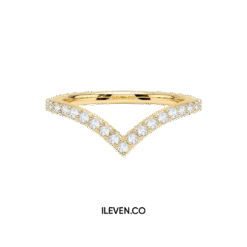 V-LIGHT BBAND RING ETG-G0005 – CRAFTED IN STERLING SILVER WITH ETERNAGOLD™